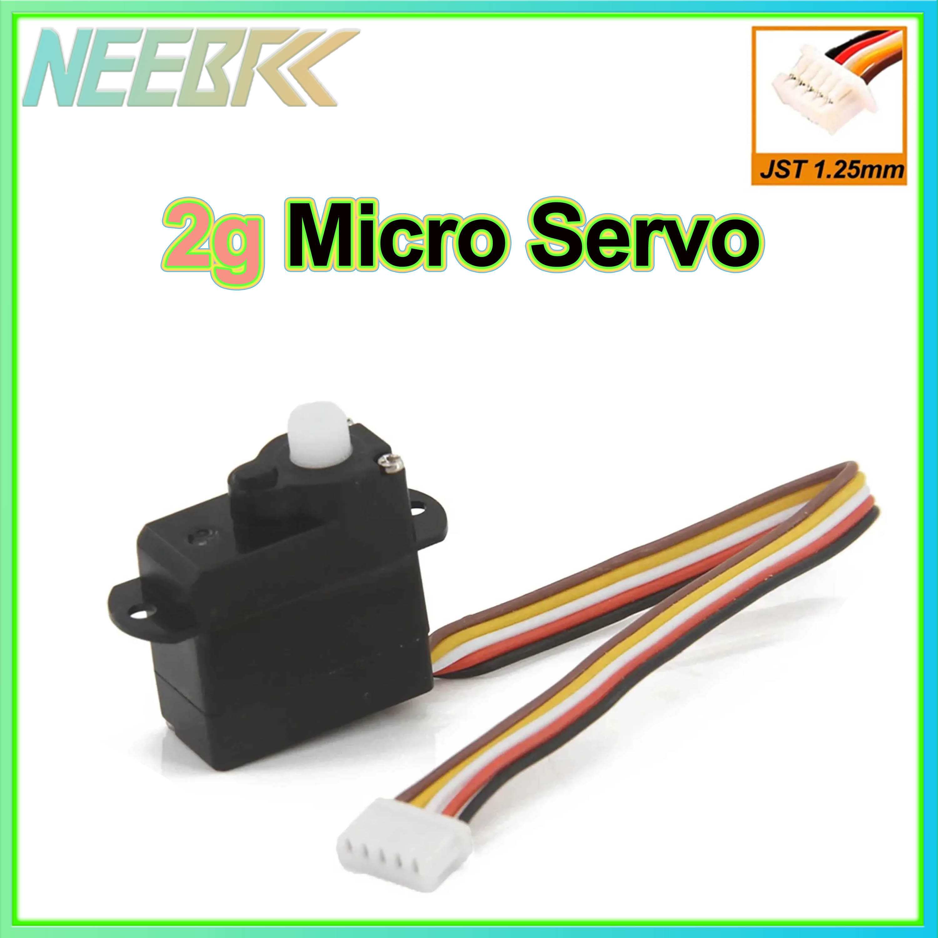 Rc Helicopter Servo - Micro servo 2g 5 broches universel