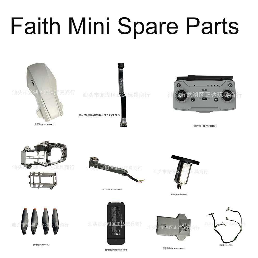 Rc Helicopter Coaxial - CFLY Faith-Pièces de rechange pour mini