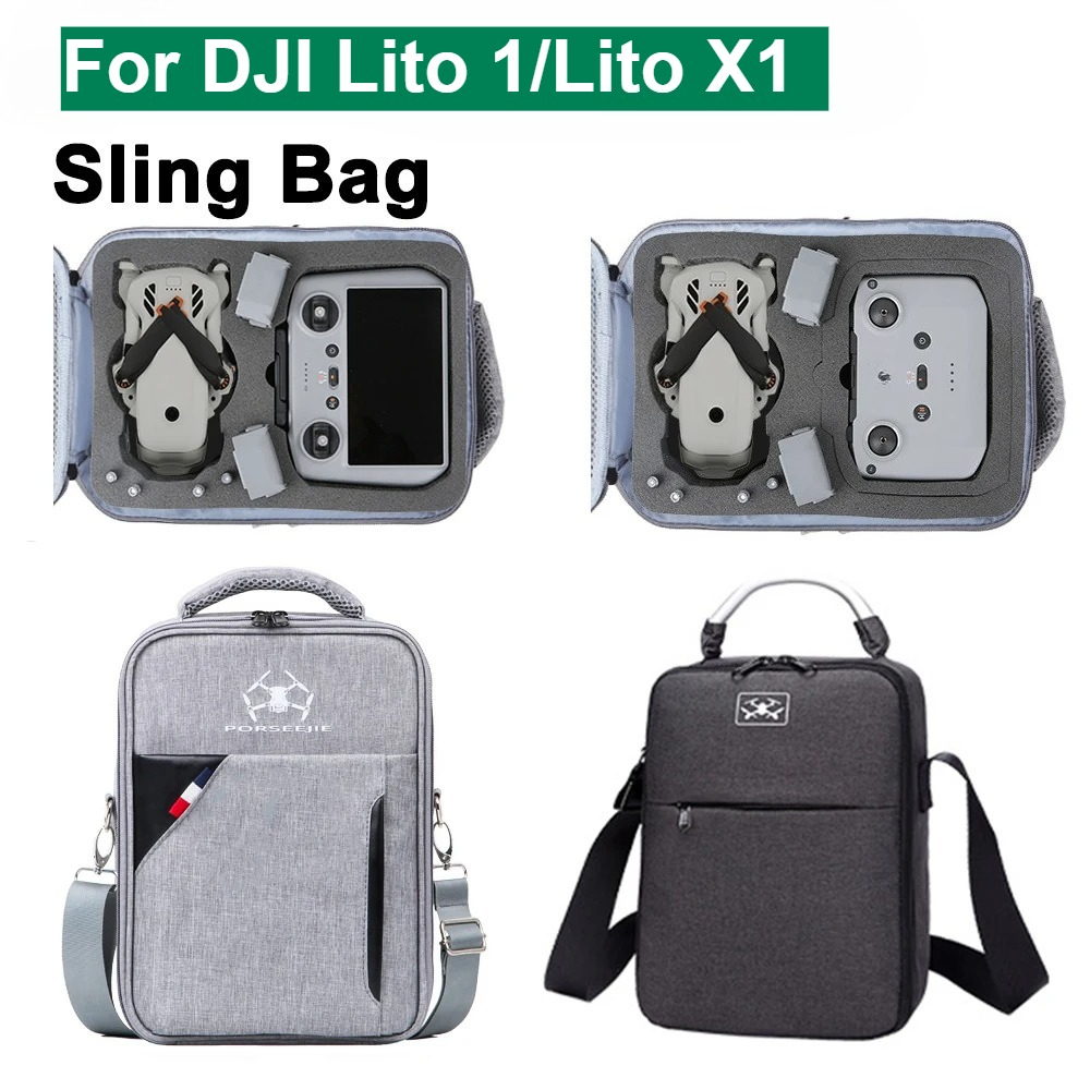 Rc Helicopter Bag - Sac à bandoulière portable pour DJI