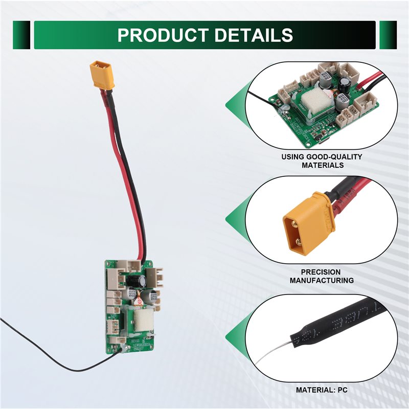 Carte principale du récepteur  - Rc Helicopter Servo avis et prix