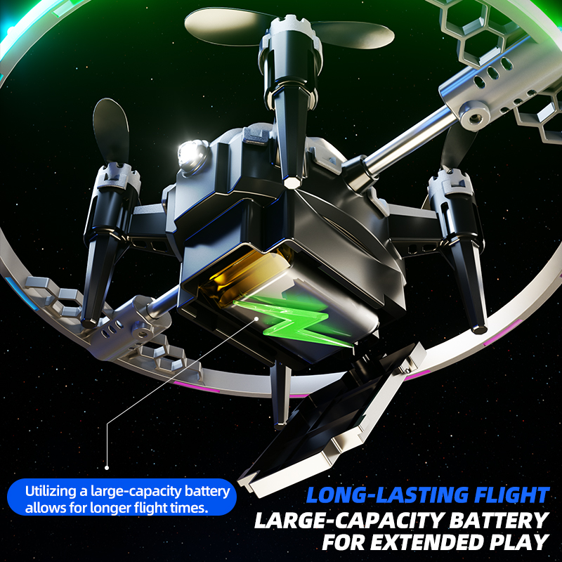 Drone RC 360 °   Ligst, drone  - Rc Helicopter Gas avis et prix