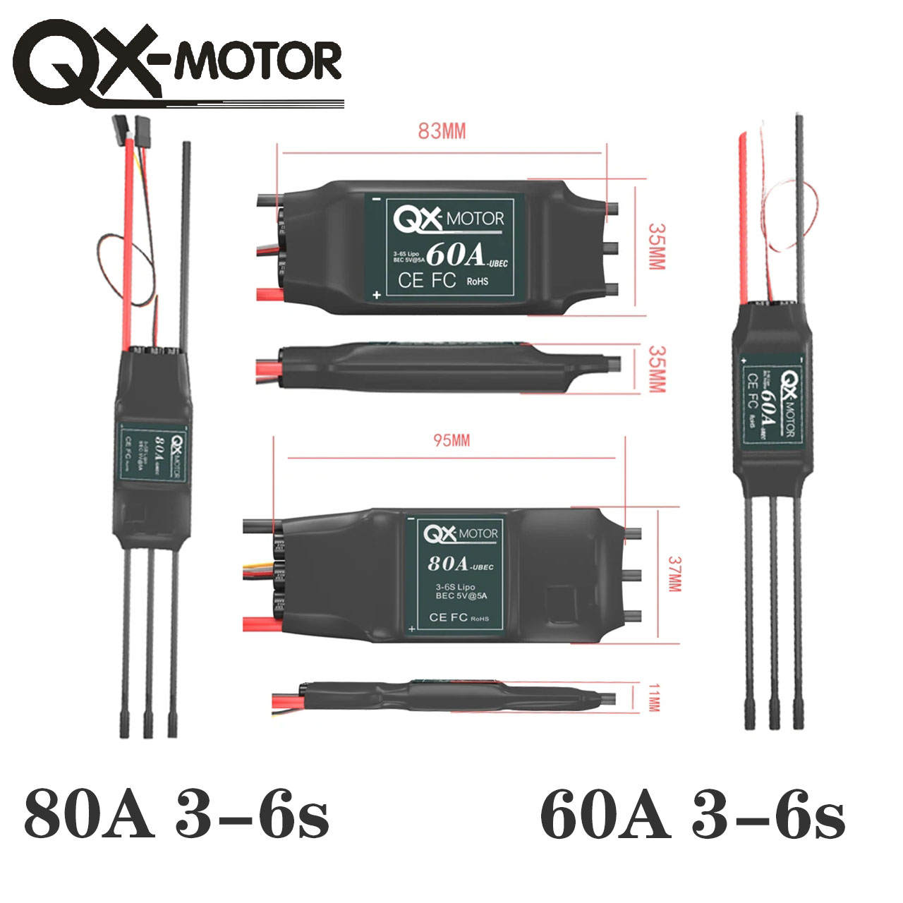 QX-MOTOR, ventilateur à condui - Rc Helicopter Blade avis et prix